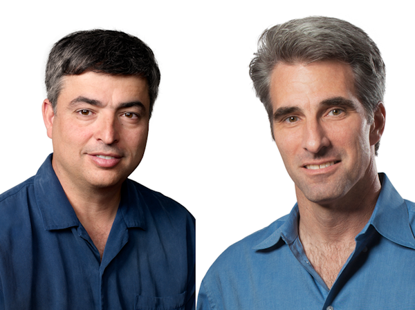 The Code Conference 2014에 Apple의 수석 부사장 Eddy Cue와 Craig Federighi 초대.