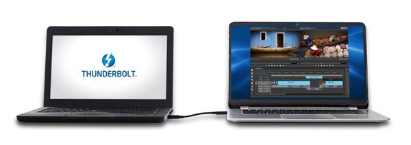 Intel, 2대의 PC를 Thunderbolt 2 연결하여 데이터를 전송할수있도록하는 Thunderbolt Networking 규격 발표