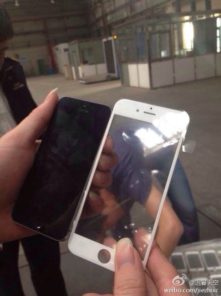 iPhone 6 전면 패널 부품 유출 사진?
