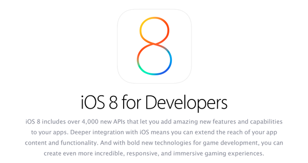 WWDC 2014. iOS 8 SDK 릴리스