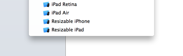 Xcode 6. 새로운 iPhone, iPad 해상도 지원