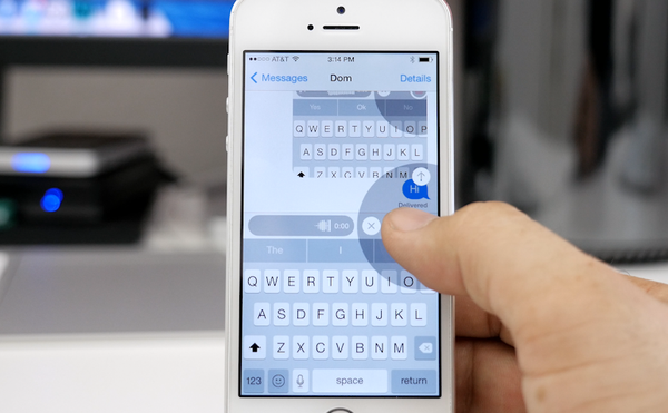 iOS 8 기능 영상. 새로워진 메시지 앱.