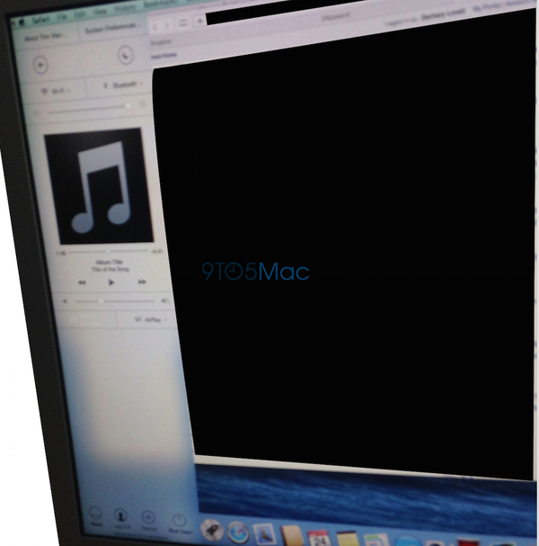 OS X 요세미티. iOS 7 처럼 컨트롤 센터 탑재 할 것으로.