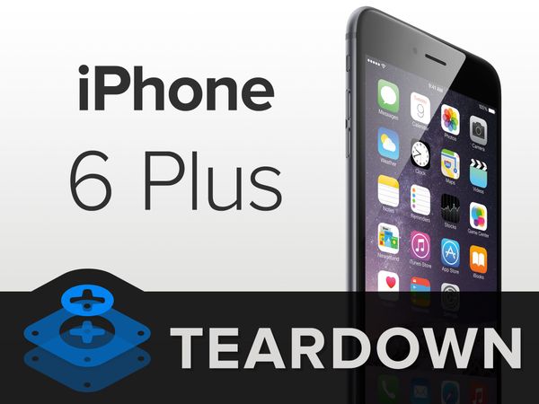 iFixit. iPhone 6 Plus 분해기 제공.