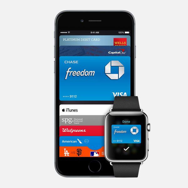 10월 20일부터 미국에서 전자 결제 서비스 Apple Pay 서비스 제공 (iOS 8.1과 함께)