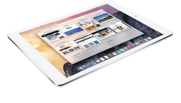 12인치 태블릿 OS X와​​ iOS를 통합 한 OS를 탑재?