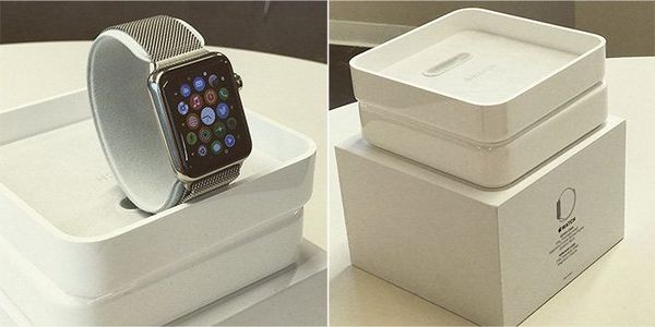 Daily Mail Online 애널리스트. Apple Watch 패키지 사진을 Instagram에 게시.