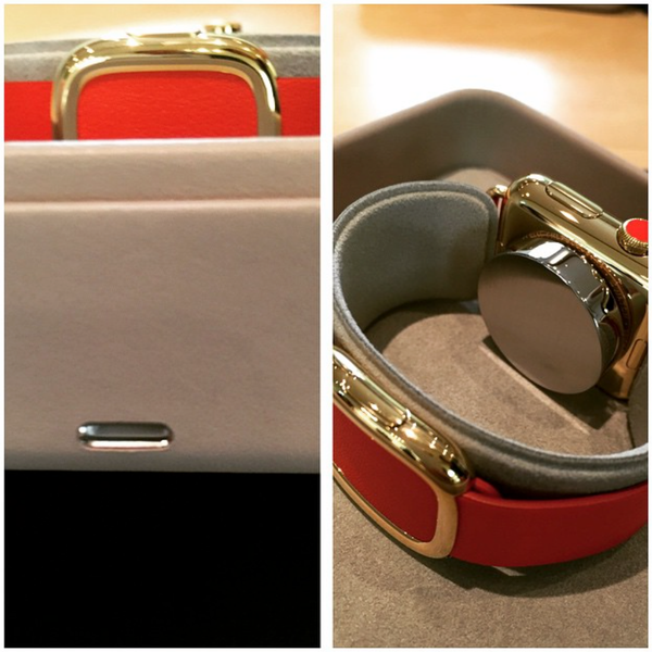 Apple Watch 에디션 언패키징 사진.