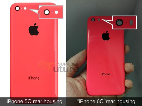 iPhone 6C로 추정되는 리어쉘 부품 사진 유출.