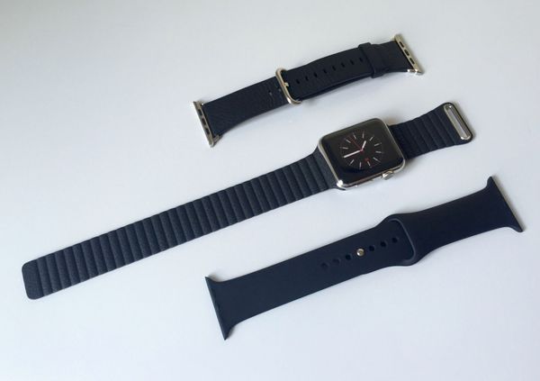 Apple Watch. 밴드 언패키지 사진.
