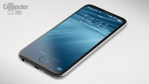 차기 iPhone 홈 버튼이 사라진 전면부 전체 액정 디스플레이 채용?
