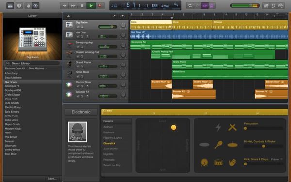 Logic Remote를 지원한 GarageBand 10.1.1 업데이트.