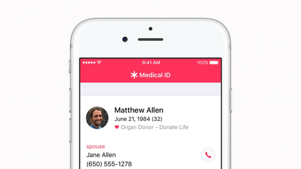 미국 iOS 10 사용자 Health에서 장기기증 등록 가능