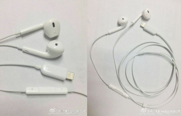 [루머] 라이트닝 연결 iPhone 7 이어폰 사진