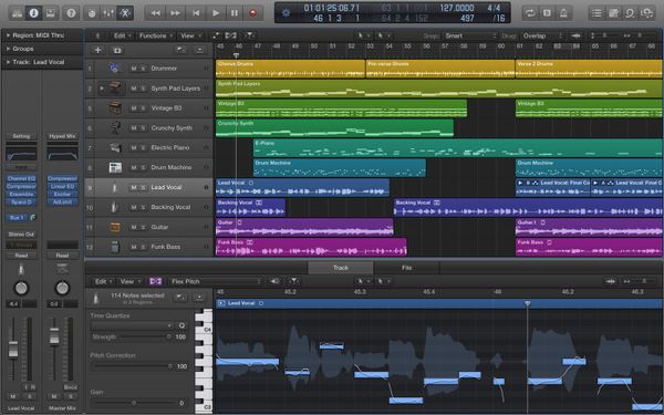Logic Pro X 10.2.4 업데이트 배포