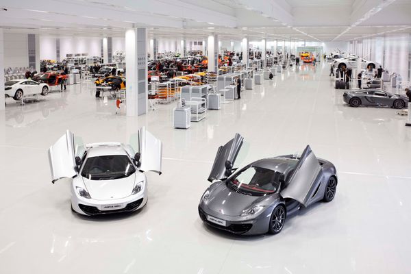 Apple에서 McLaren 자동차 연구소 인수 협상