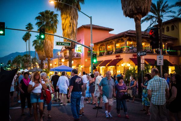 Every Thursday Night, Palm Springs Closes the Street and Opens Everything Else