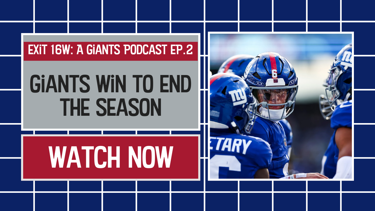 Giants Win against Dallas, End Season 4-13 | EP 2 (PODCAST)