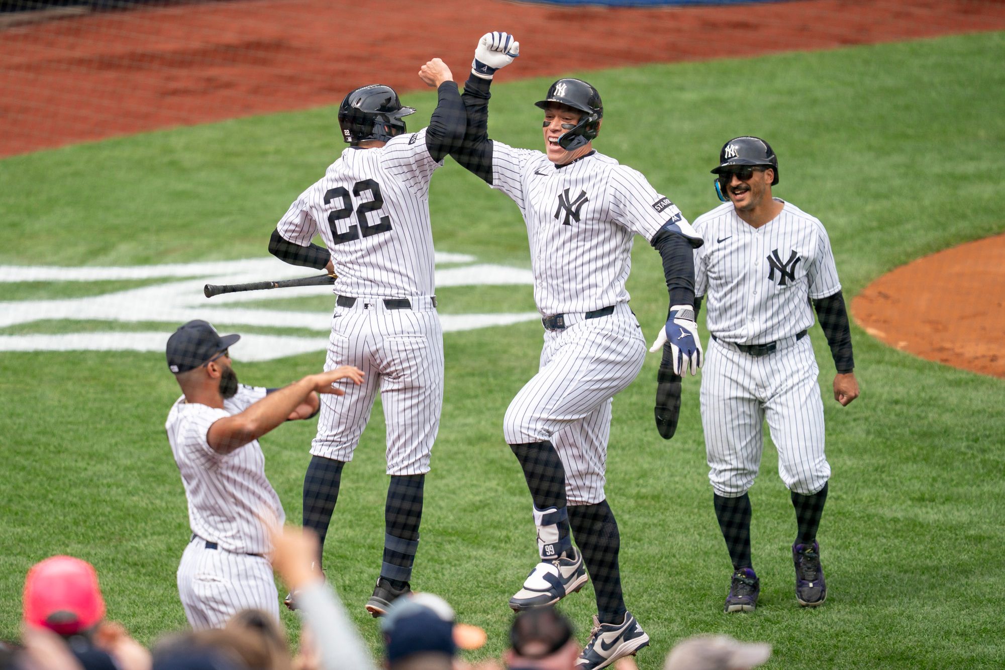 Warren Shines, Judge and Rice go Deep in a Home Opening Win vs. Marlins