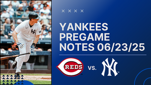 GAMEDAY: Yankees at Reds, June 23rd, 2025