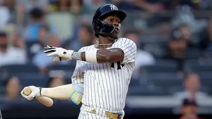 Jazz Chisholm Removed from Game Monday in Kansas City