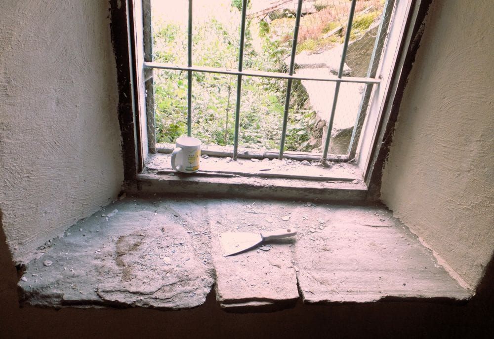 Italian Renovations - the windows arrive