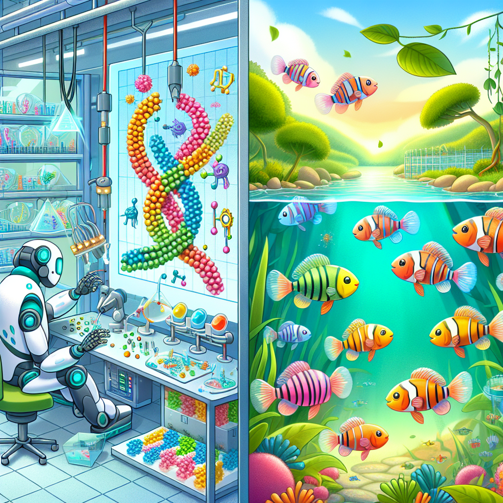 KidsNewsFlash Daily News: AI Revolutionizes Protein Design While Colorful Guppies Reveal Evolution's Secrets