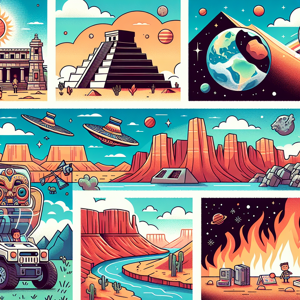 KidsNewsFlash Daily News: From Ancient Maya Tombs to Mars Rivers: Scientific Discoveries Reshape Our Understanding While Grand Canyon Wildfire Spreads