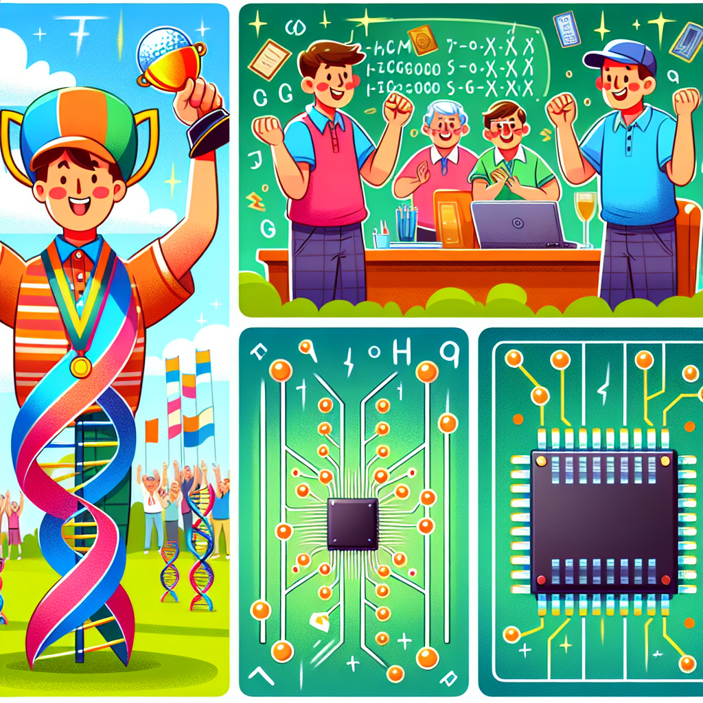 KidsNewsFlash Daily News: Golf Champion's Triumph, Tech Breakthroughs: From DNA Computing to Magnetic Memory