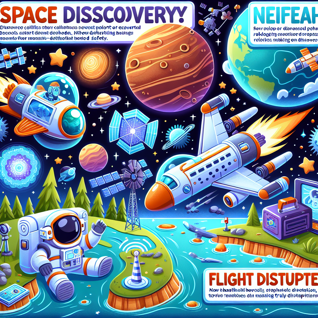 KidsNewsFlash Daily News: From Space Discovery to Flight Safety: Scientific Breakthroughs and Travel Disruptions Make Headlines