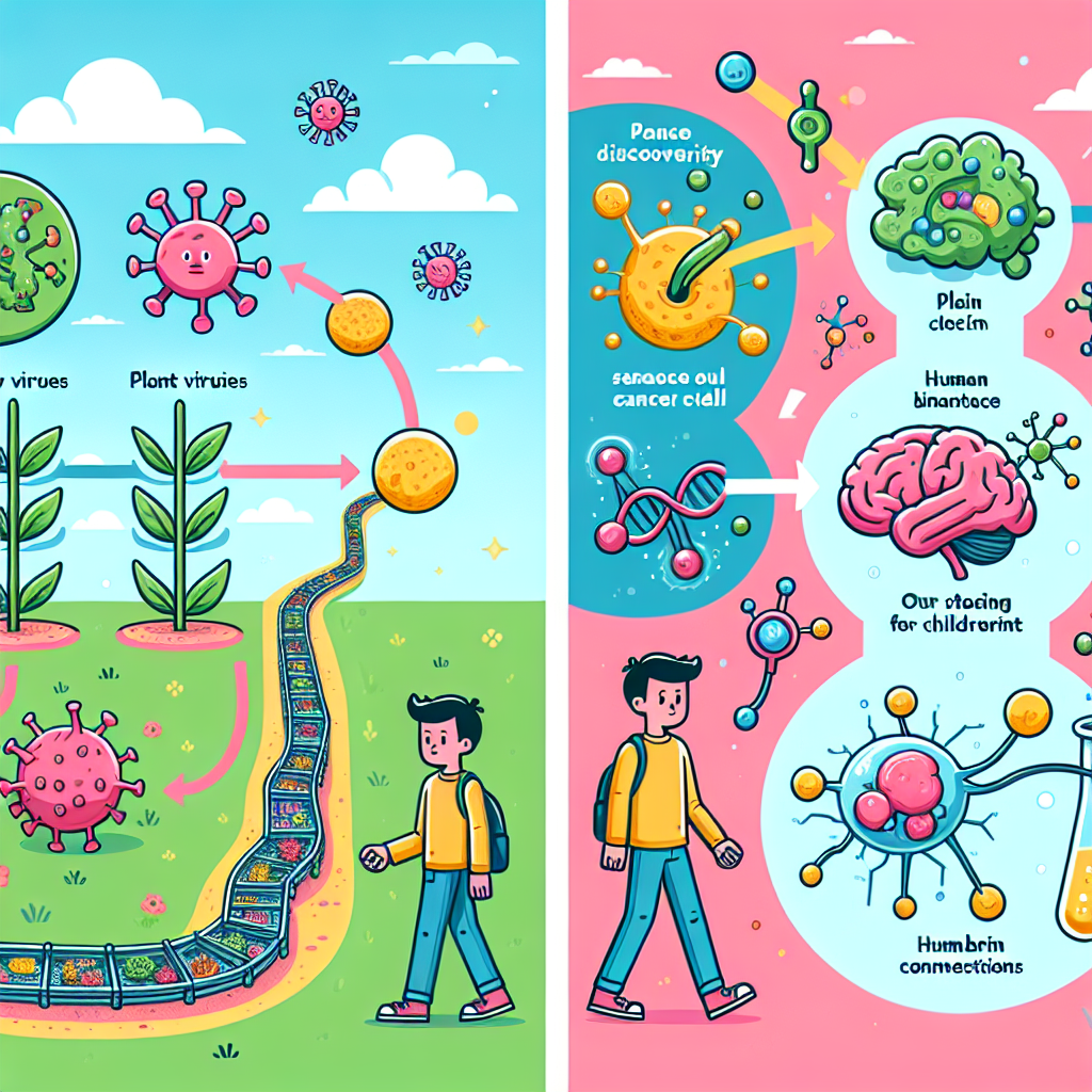 KidsNewsFlash Daily News: From Plant Viruses to Brain Cells: New Scientific Discoveries Shape Cancer Treatment and Neural Understanding