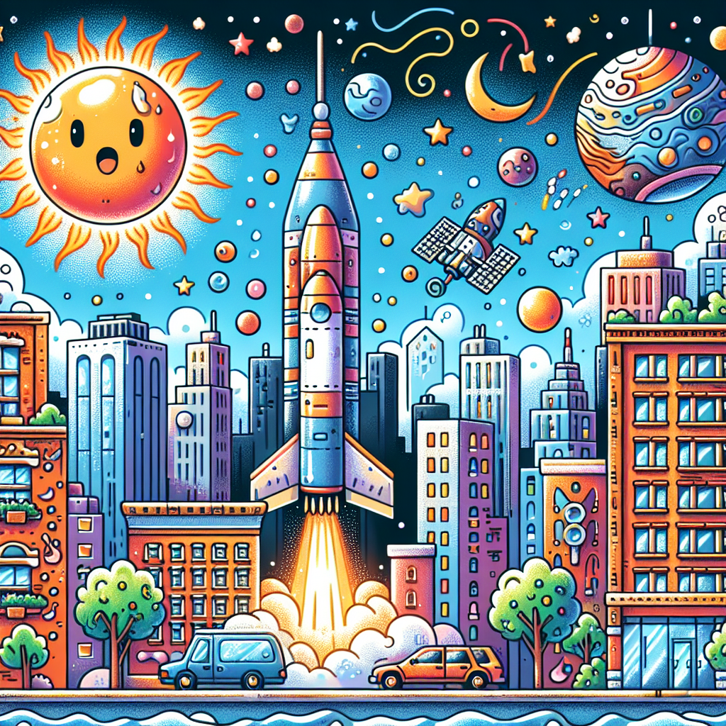 KidsNewsFlash Daily News: NYC Heatwave Strikes as SpaceX and Space Station Missions Advance Space Exploration