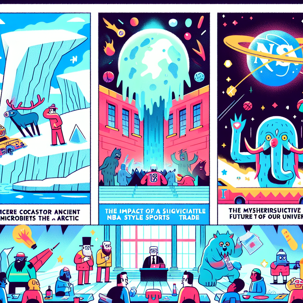 KidsNewsFlash Daily News: Ancient Arctic Microbes Discovered, Record NBA Trade Shakes League, and Universe's Future Revealed (7.7.25)