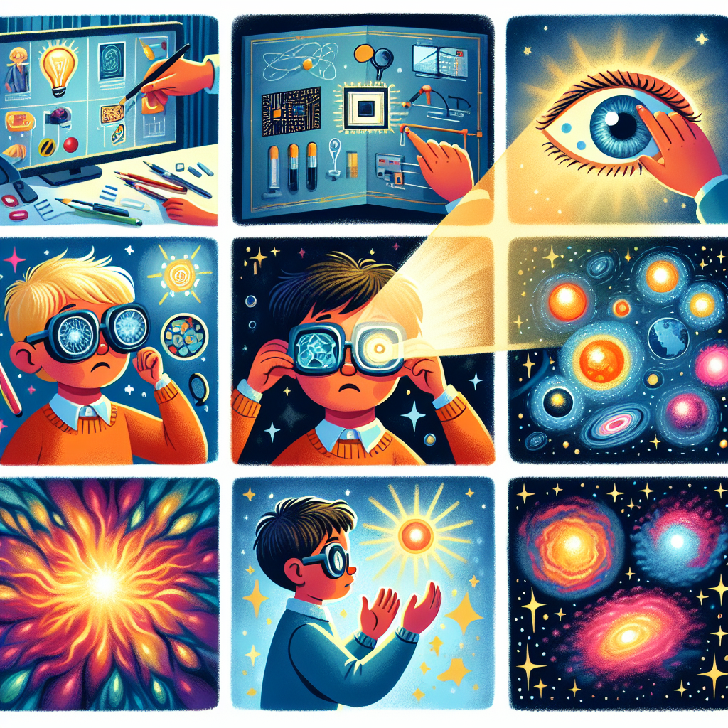 KidsNewsFlash Daily News: From Vision-Restoring Chips to Glowing Dark Matter: Groundbreaking Scientific Discoveries