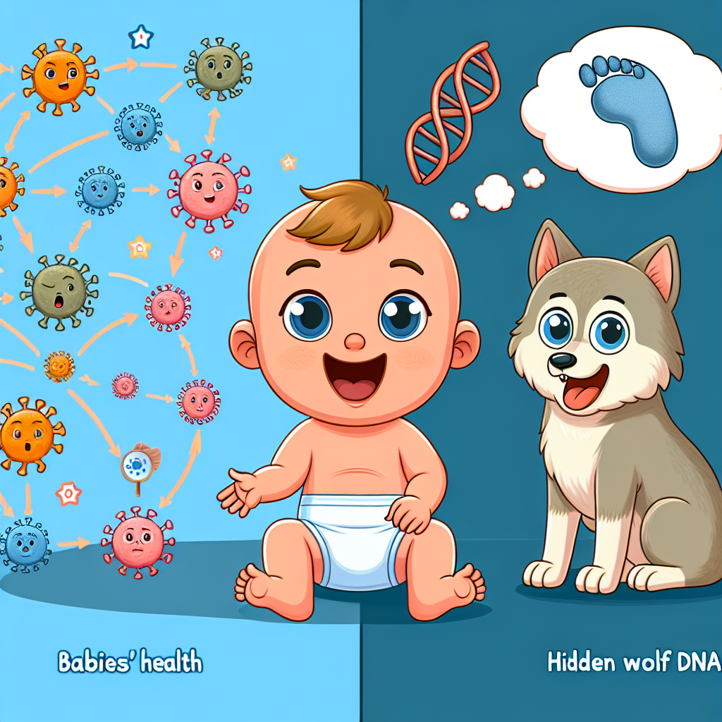 Babies' Health Linked to Virus and Dogs Have Hidden Wolf DNA