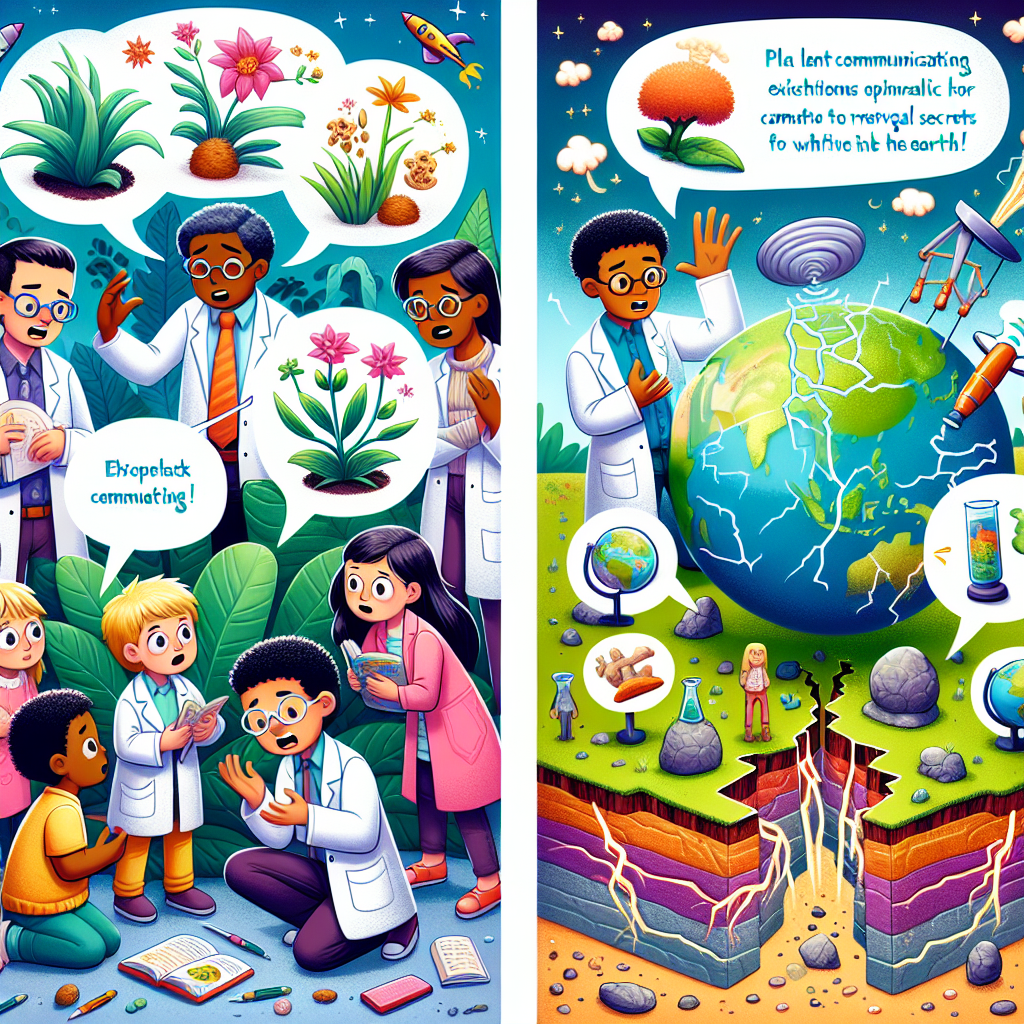 Scientists Discover Plant Communication and Tiny Earthquakes Reveal Secrets