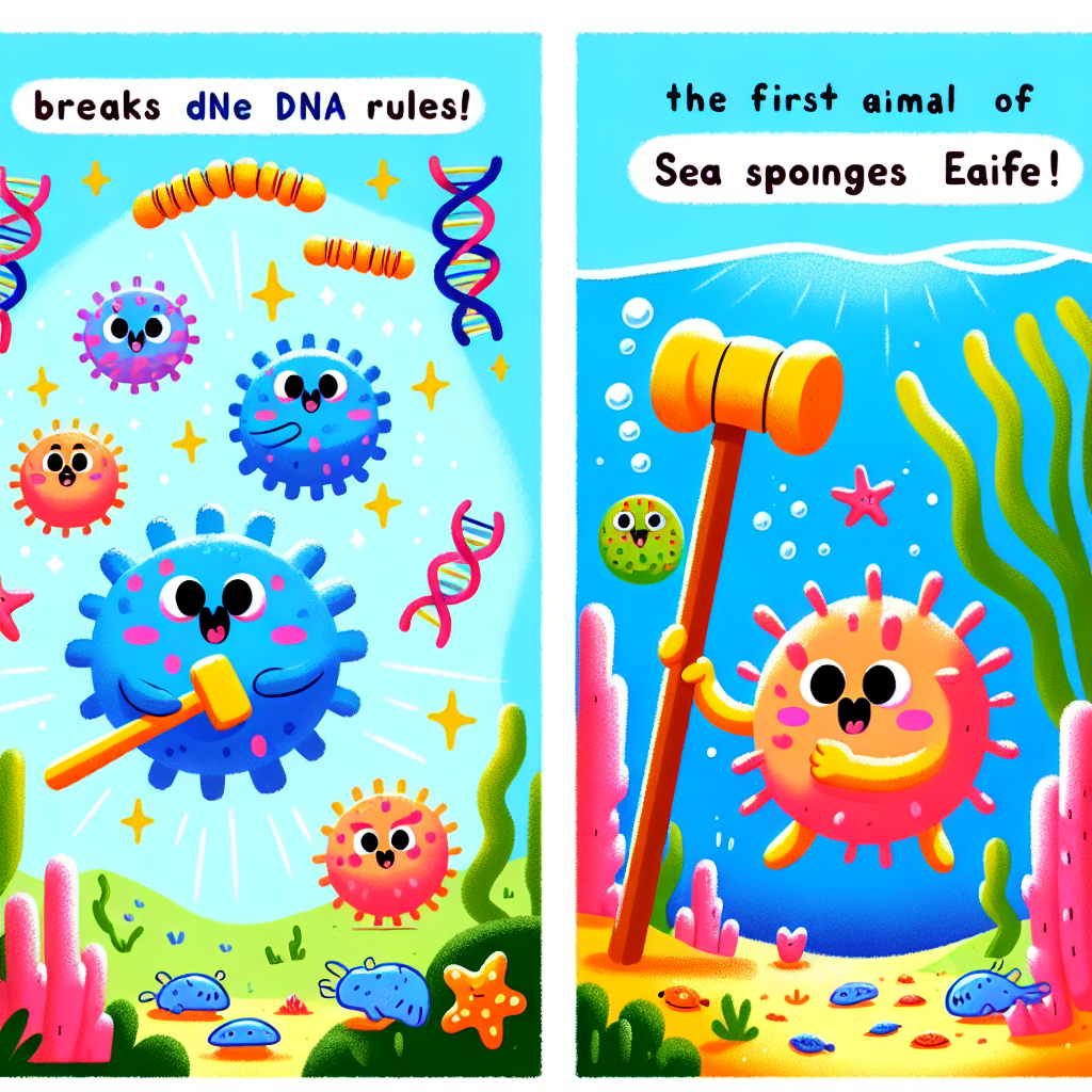 Microbe Breaks DNA Rules and Sea Sponges are Earth's First Animals