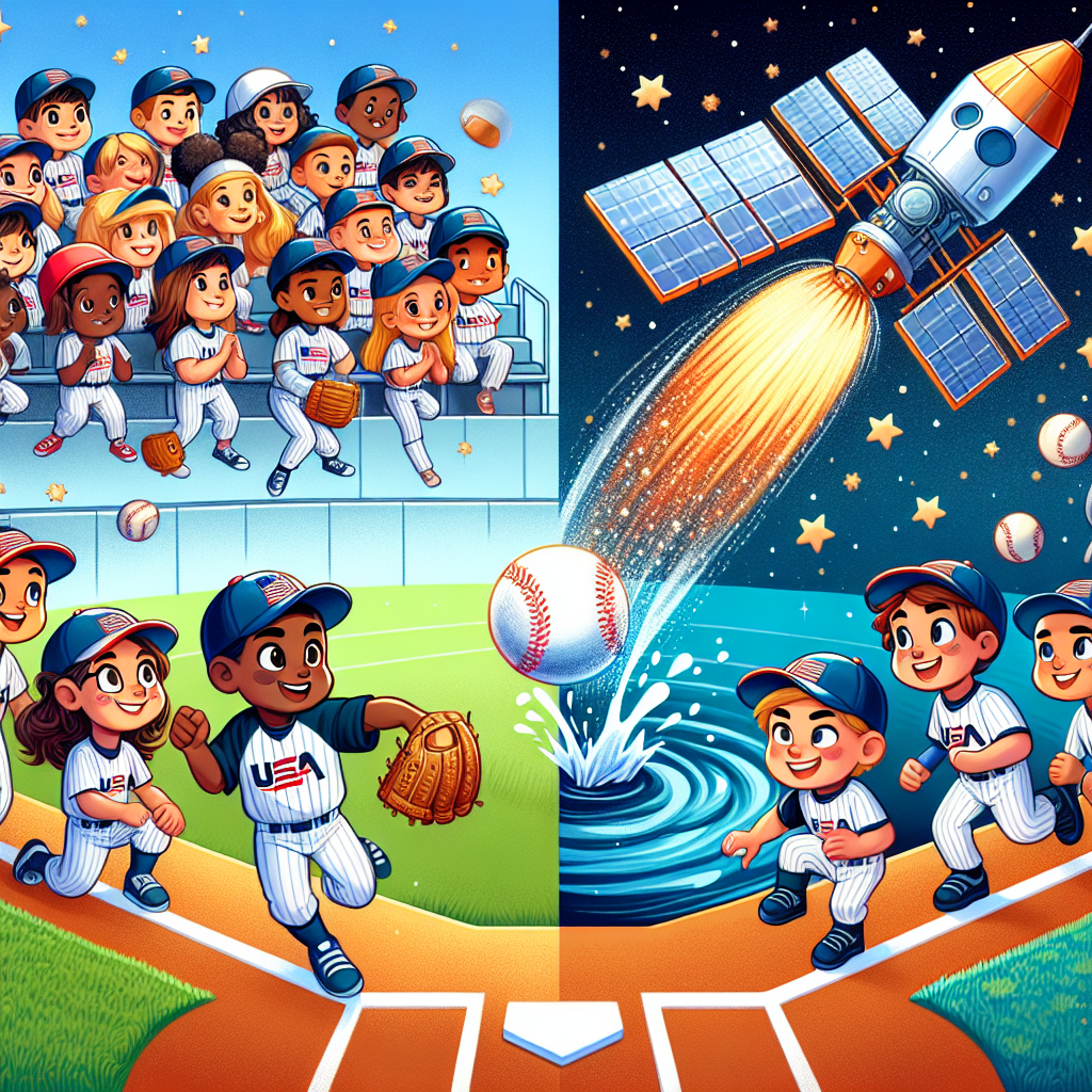 Team USA Advances in Baseball and NASA's Satellite Makes a Splash