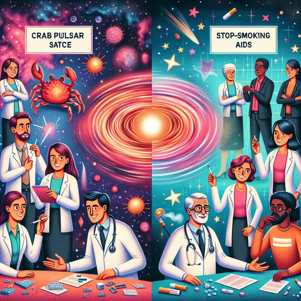 Scientists Unlock Mysteries of the Crab Pulsar and Medical Breakthroughs Help Smokers Quit
