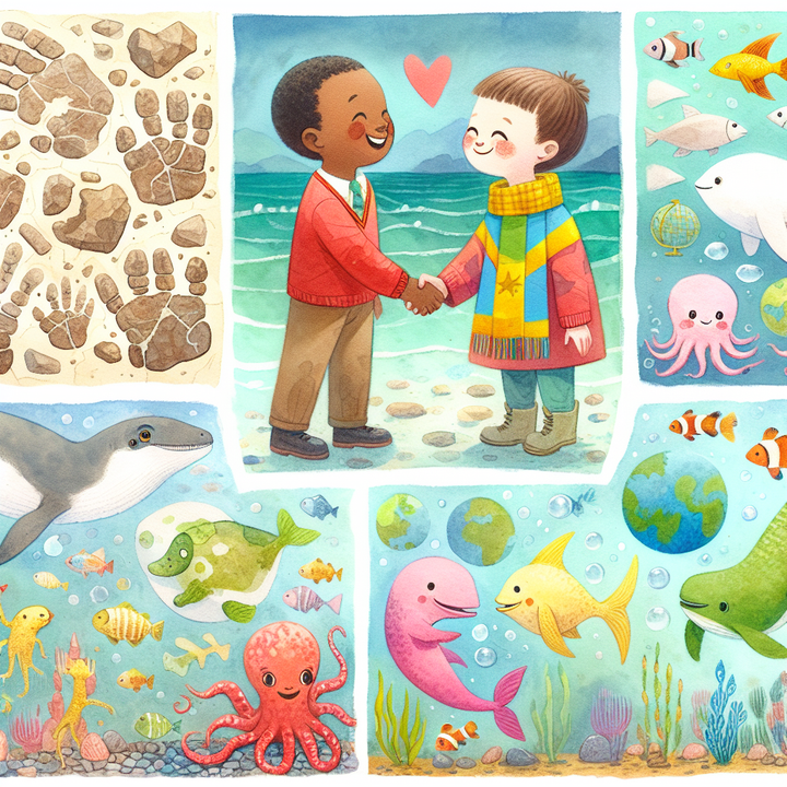 KidsNewsFlash Daily News: Ancient Fossil Trails Discovered, Congo-Rwanda Peace Agreement, and Sea Creatures Fight Climate Change (6.28.25)