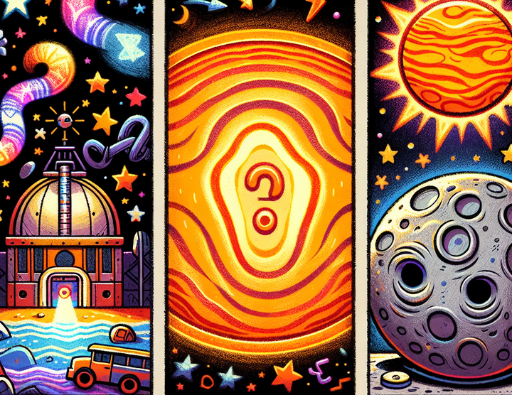 KidsNewsFlash Daily News: Vera Rubin Observatory Unveils First Images, Sun's Magnetic Stripes Revealed, and Mysterious Moon Mark Appears (6.22.25)