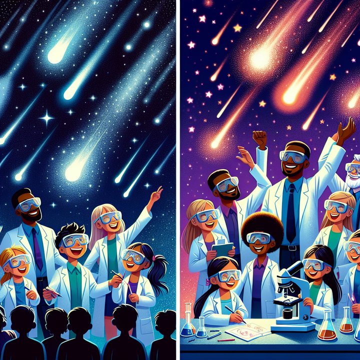 KidsNewsFlash Daily News: Summer Meteor Showers Light Up Night Sky as Scientists Make Breakthrough Cancer Discovery