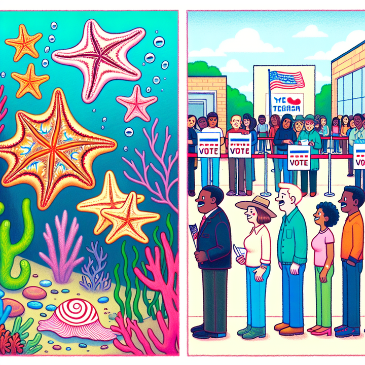 KidsNewsFlash Daily News: From Melting Sea Stars to Texas Voting: Latest Science and Politics Updates