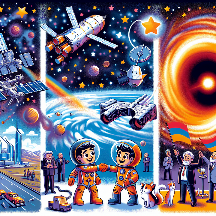 KidsNewsFlash Daily News: Space Station Return, Record Black Hole Discovery, and Armenia-Azerbaijan Peace Deal Mark Historic Week