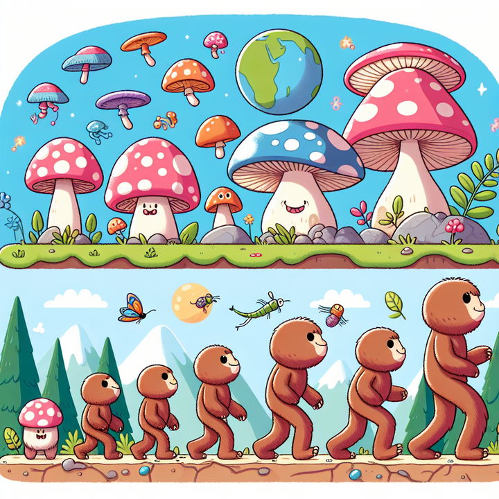 Fungi Were Earth's First Rulers and Tiny Changes Made Us Walk on Two Legs