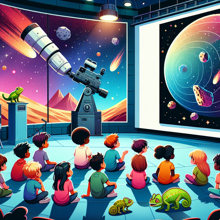 NASA Comet Discovery and Chameleons' Amazing Vision