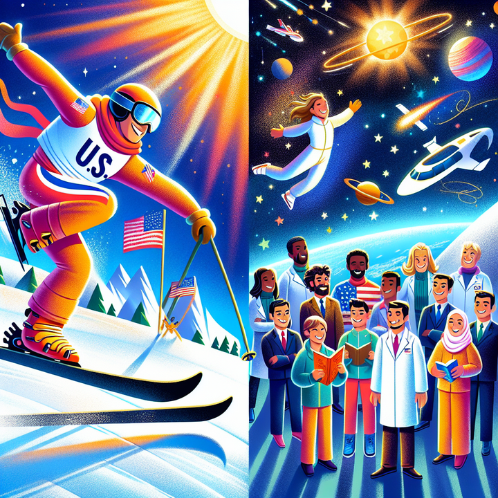 U.S. Skier Mac Forehand Shines at Olympics and Scientists Uncover Dark Stars