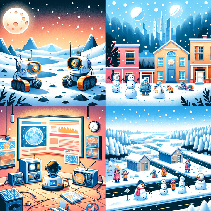 Robots Explore Moon Caves and North Carolina Sees Historic Snowfall