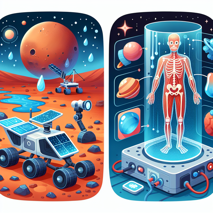 New 3D Body Scan and Mars Water Discovery