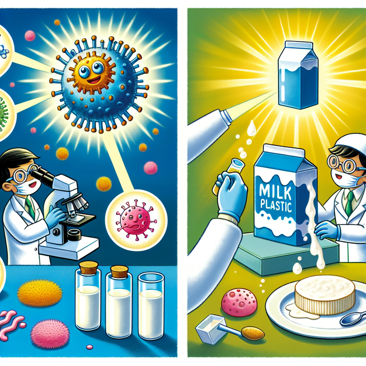 Scientists Discover Superbug Solution and Milk Plastic Innovation